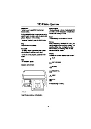 Land Rover Audio and Navigation System Manual, 1999 page 12