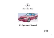 1998 Mercedes-Benz SL500 SL600 R129 Owners Manual, 1998 page 1