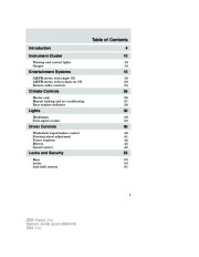 2005 Ford Focus Owners Manual, 2005 page 1