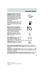 2005 Ford Focus Owners Manual, 2005 page 13