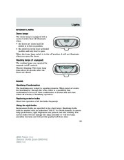 2005 Ford Focus Owners Manual, 2005 page 33
