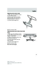 2005 Ford Focus Owners Manual, 2005 page 37