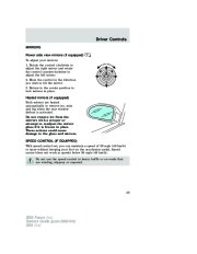 2005 Ford Focus Owners Manual, 2005 page 45