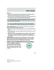 2005 Ford Focus Owners Manual, 2005 page 49