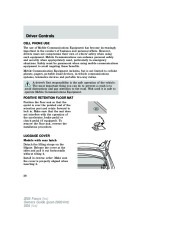 2005 Ford Focus Owners Manual, 2005 page 50