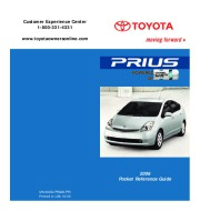 2006 Toyota Prius Reference Owners Guide, 2006 page 1