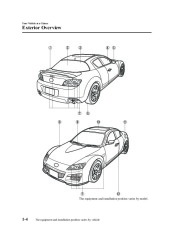 2009 Mazda RX 8 Owners Manual, 2009 page 10