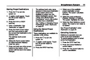 2010 Cadillac SRX Navigation System Manual, 2010 page 11