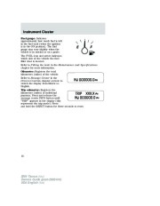 2004 Ford Taurus Owners Manual, 2004 page 14