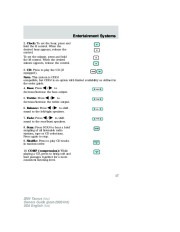2004 Ford Taurus Owners Manual, 2004 page 17