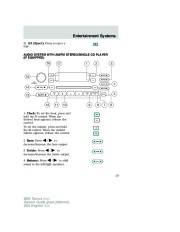 2004 Ford Taurus Owners Manual, 2004 page 19