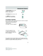 2004 Ford Taurus Owners Manual, 2004 page 21