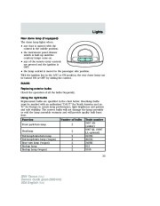 2004 Ford Taurus Owners Manual, 2004 page 35