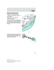 2004 Ford Taurus Owners Manual, 2004 page 37