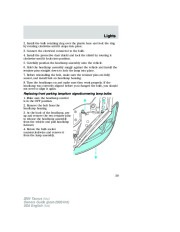 2004 Ford Taurus Owners Manual, 2004 page 39