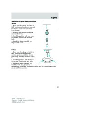 2004 Ford Taurus Owners Manual, 2004 page 43