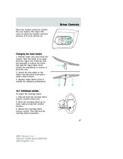 2004 Ford Taurus Owners Manual, 2004 page 47
