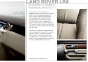 Land Rover Full Range Catalogue Brochure, 2010 page 17