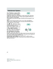2008 Ford Fusion Owners Manual, 2008 page 20