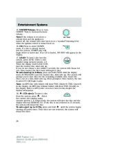 2008 Ford Fusion Owners Manual, 2008 page 36