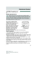 2008 Ford Fusion Owners Manual, 2008 page 37
