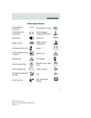 2008 Ford Fusion Owners Manual, 2008 page 9