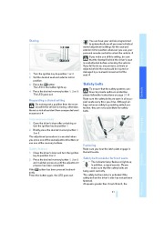 2007 BMW X3 3.0i 3.0si E83 Owners Manual, 2007 page 33