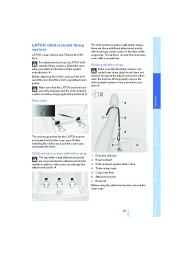 2007 BMW X3 3.0i 3.0si E83 Owners Manual, 2007 page 37