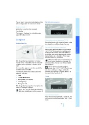 2007 BMW X3 3.0i 3.0si E83 Owners Manual, 2007 page 49