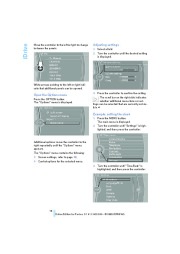 2009 BMW 3-Series M3 E92 E93 Owners Manual, 2009 page 20