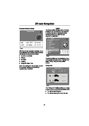 Land Rover CARiN II Audio and Navigation System Manual, 2000 page 31