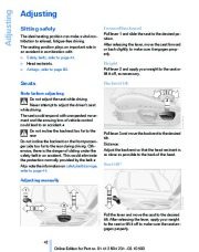 2011 BMW Z4-Series Z4 E89 sDrive30i 35i 35is Owners Manual, 2011 page 42