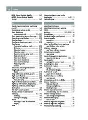 2011 Mercedes-Benz SLS AMG C197 Owners Manual, 2011 page 14