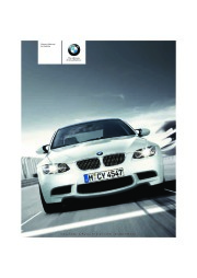 2008 BMW 3-Series M3 E92 E93 Owners Manual page 1