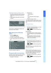 2008 BMW 3-Series M3 E92 E93 Owners Manual, 2008 page 23