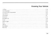 2000 Kia Sportage Owners Manual, 2000 page 11