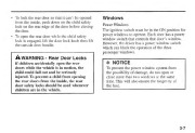 2000 Kia Sportage Owners Manual, 2000 page 17