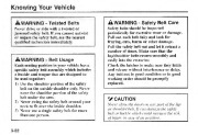 2000 Kia Sportage Owners Manual, 2000 page 32