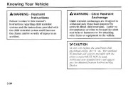 2000 Kia Sportage Owners Manual, 2000 page 44
