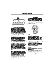 Land Rover Range Rover Handbook Owners Manual, 2000 page 16