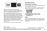 2010 Cadillac STS Owners Manual, 2010 page 3