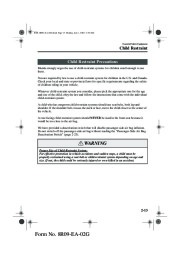 2003 Mazda MX 5 Miata Owners Manual, 2003 page 22