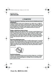 2003 Mazda MX 5 Miata Owners Manual, 2003 page 23