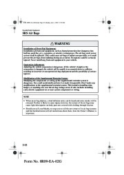 2003 Mazda MX 5 Miata Owners Manual, 2003 page 31