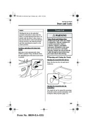 2003 Mazda MX 5 Miata Owners Manual, 2003 page 48