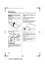 2003 Mazda MX 5 Miata Owners Manual, 2003 page 49