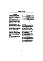 Land Rover Audio and Navigation System Manual, 2005 page 11
