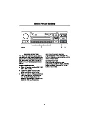 Land Rover Audio and Navigation System Manual, 2005 page 12