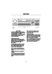 Land Rover Audio and Navigation System Manual, 2005 page 13
