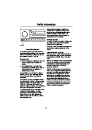 Land Rover Audio and Navigation System Manual, 2005 page 15